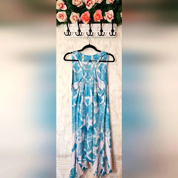 India Boutique Seashells and Lace Racerback Dress - Picture 4 of 5